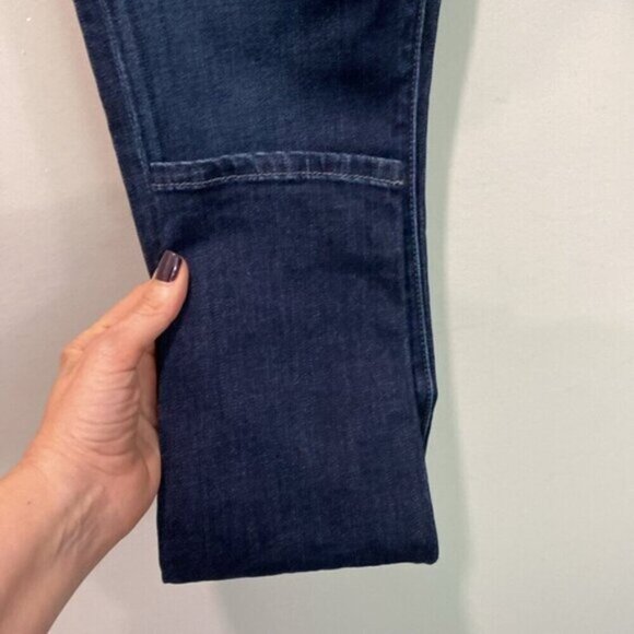 7 For All Mankind Jeans Gwenevere high waisted dark blue Jeans Size 25 - Picture 6 of 13